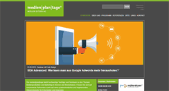 Desktop Screenshot of medienplantage.de